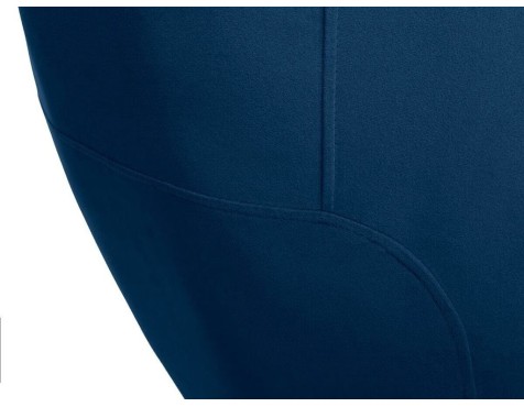 Butaca De Vellut Leif Blau