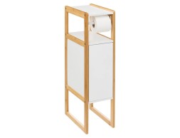 Porta-Rotlles Amb Reserva Natureo Bambú I Blanc