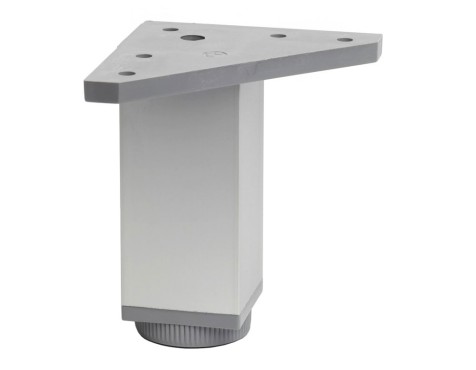 Pota Moble Alumini Regulable Quadrada 40X40X100Mm