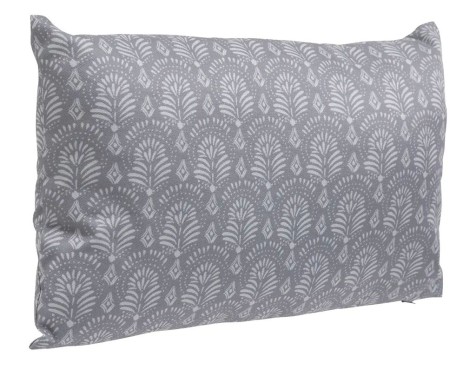 Cojín Exterior Rectangular Adiya Gris Pizarra