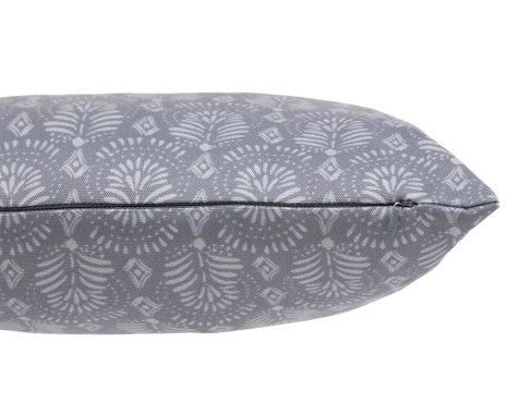 Cojín Exterior Rectangular Adiya Gris Pizarra