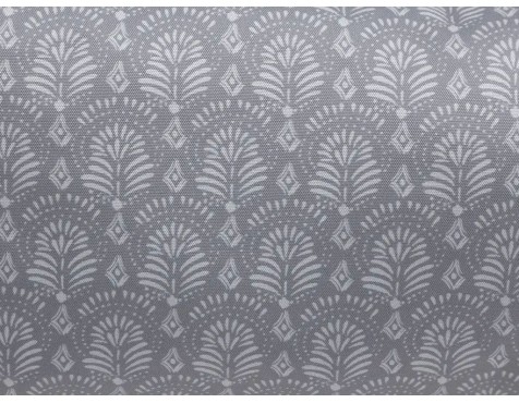 Cojín Exterior Rectangular Adiya Gris Pizarra