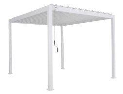 Pérgola Bioclimática Biarritz Aluminio Blanco