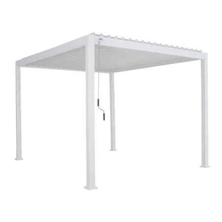Pérgola Bioclimática Biarritz Aluminio Blanco
