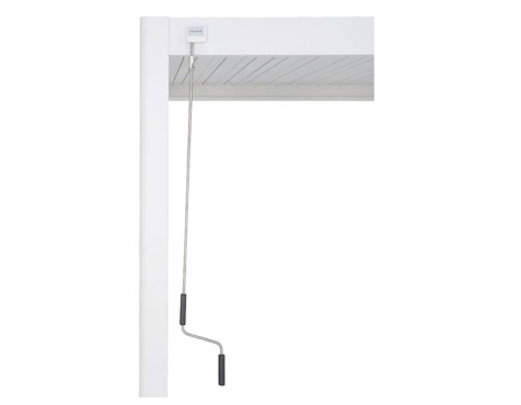 Pérgola Bioclimática Biarritz Aluminio Blanco