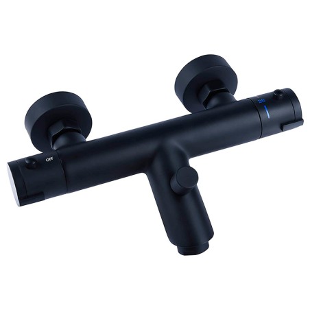 Grifo Termostático Bañera Noir Negro