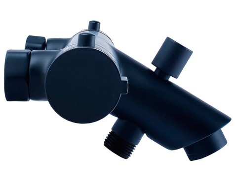 Grifo Termostático Bañera Noir Negro