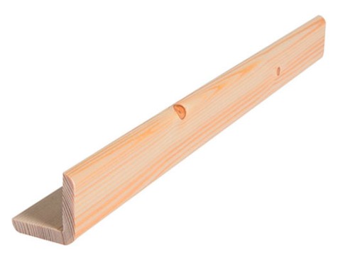 Cantonera De Madera Abeto Natural