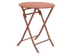 Mesa Jardín Plegable Redonda Greensboro Ámbar