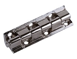 Bisagra Plana Universal Cromada (2un)
