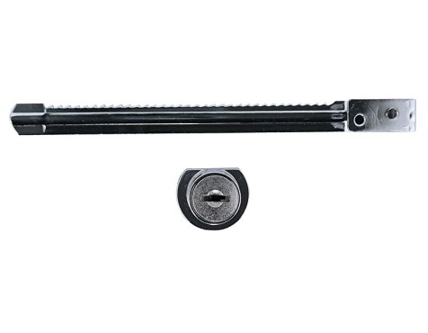 Cerradura Puerta Corredera Cristal Cromada