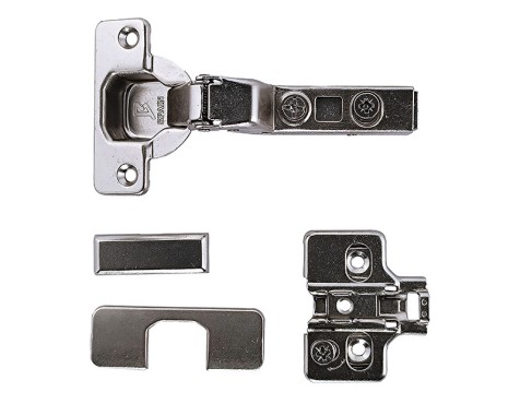 Bisagra S/Acodada Clip Top Excéntrica Freno (2un)