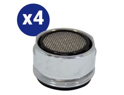 Kit 4 Atomitzadors Estalvi D'aigua Mascle Cromat
