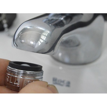 Kit 4 Atomizadores Ahorro De Agua Macho Cromado