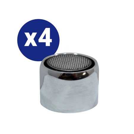 Kit 4 Atomitzadors Estalvi D'aigua Femella Cromat