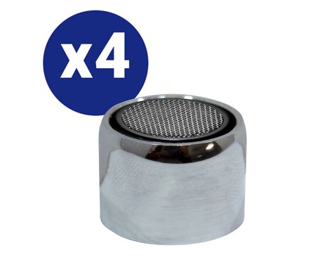 Kit 4 Atomitzadors Estalvi D'aigua Femella Cromat