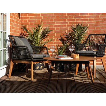 Mesa Café Jardín Sevilla Madera Acacia