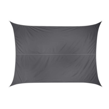 Toldo Vela Rectangular Curaçao Gris Pizarra 4X3Mt