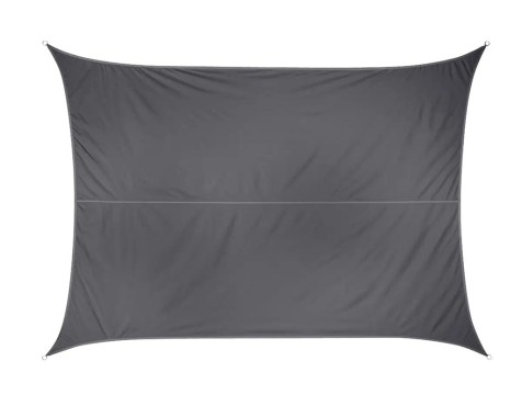 Tendal Vela Rectangular Curaçao Gris Pissarra 4X3M