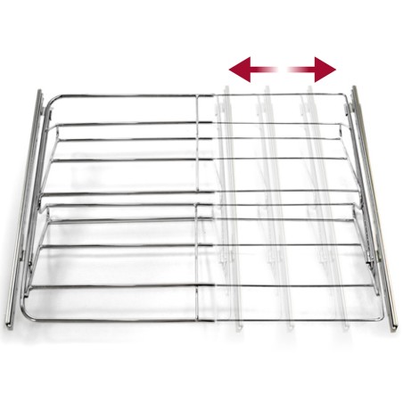 Zapatero Extensible/Extraíble Cromado