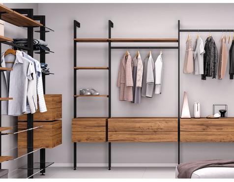 Barra Rectangular Armario Zero