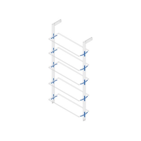 Soporte Estante Cristal Zero