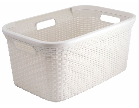 Cistella Roba Bruta Natural Style Blanc