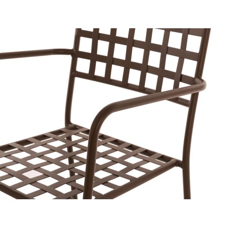 Cadira Jardí Apilable Cartago Marró Òxid