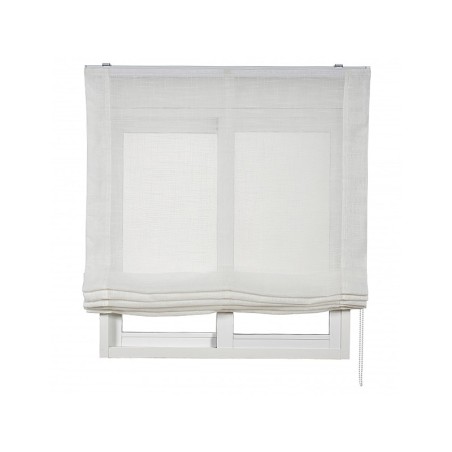 Estor Plegable Translúcid Blanc