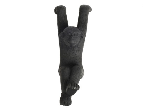 Figura Mono Para Maceta Negro 3 Modelos