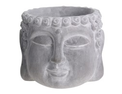 Maceta Cemento Buda 2 Modelos