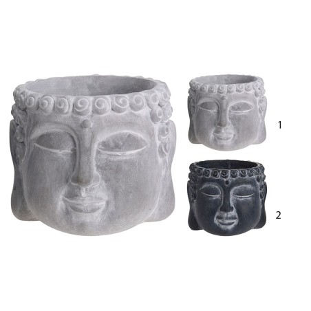Maceta Cemento Buda 2 Modelos
