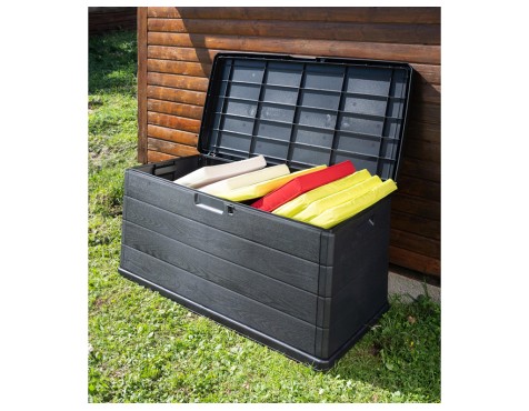 Bagul Exterior Alpha Resina Antracita