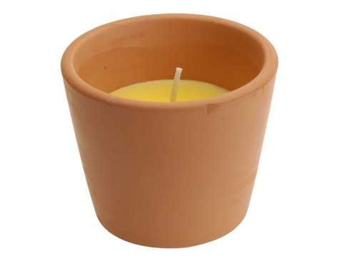 Vela Citronela Antimosquitos Terracota