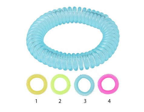 Pulsera Espiral Citronela Antimosquitos 4 Modelos