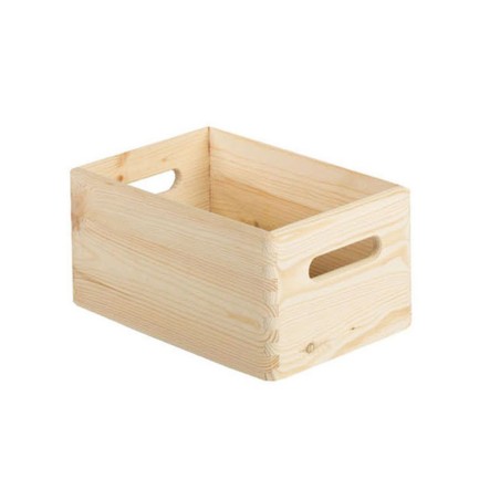 Caja De Madera Pino Natural