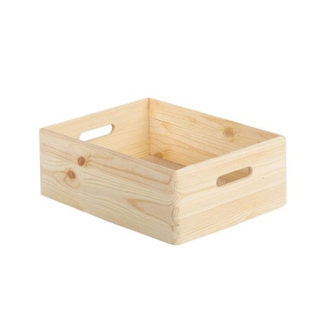 Caja De Madera Pino Natural