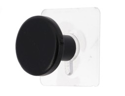 Percha Con Adhesivo Bambú Negro