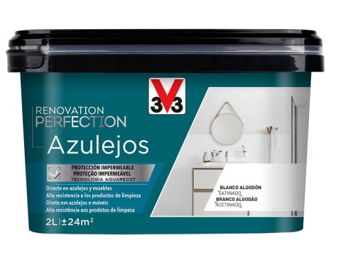 Renovation Perfection Rajoles v33 Blanc Cotó