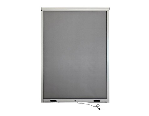 Mosquitera Enrotllable Alumini Blanc