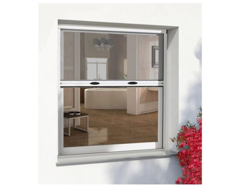 Mosquitera Enrotllable Alumini Blanc