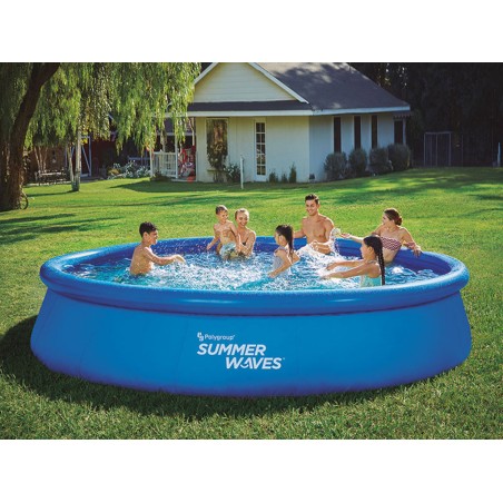 Piscina Hinchable Summer Waves Con Depuradora