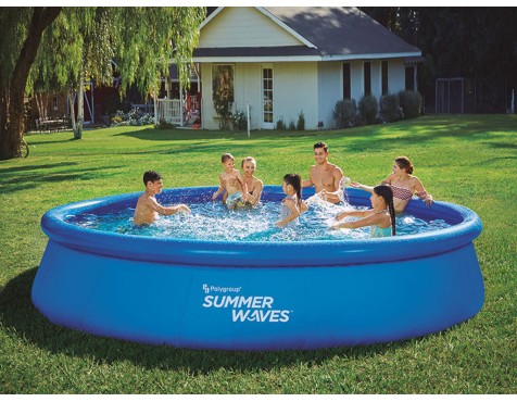 Piscina Hinchable Summer Waves Con Depuradora