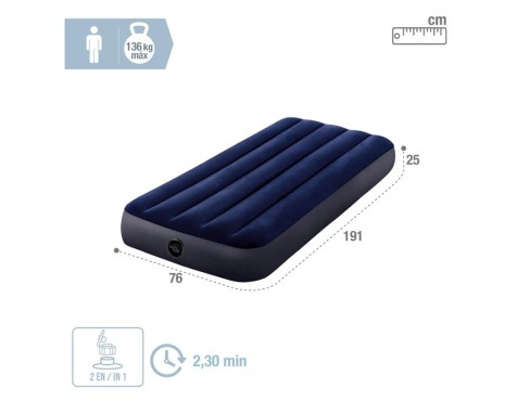 Colchón Hinchable Individual Dura-Beam Classic