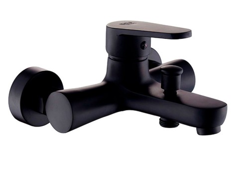 Aixeta Banyera Monocomandament Bidasoa Negre
