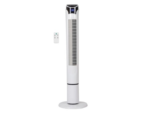 Ventilador De Torre Amb Comandament Kodima Blanc