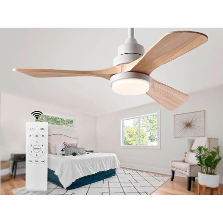 Ventilador De Sostre Sidney Fusta