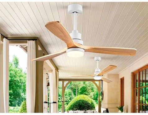 Ventilador De Sostre Sidney Fusta