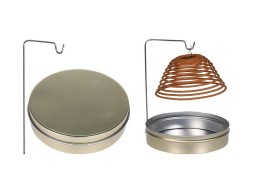 Encens Espiral Citronella Caixa Metàl·Lica