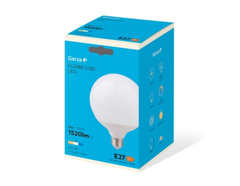 Bombeta Led Globus Garza Llum Neutra